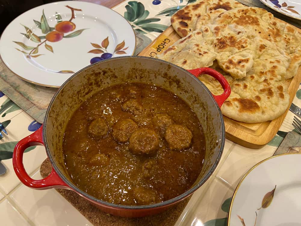 Beef Koftas Curry